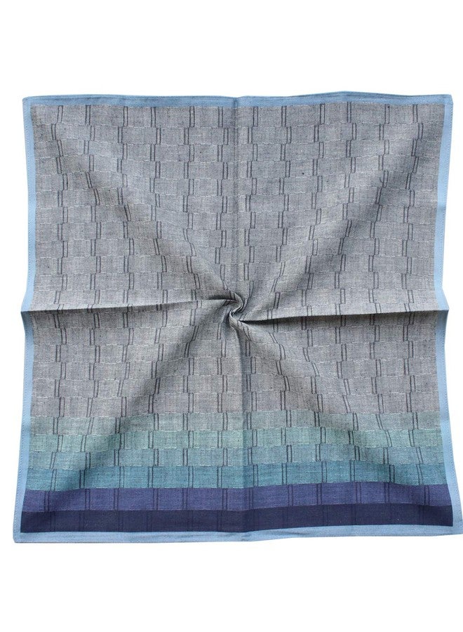 MemoryHanky Cotton Men's Soft Handkerchiefs Assorted Color Pack of 6 - Image 4
